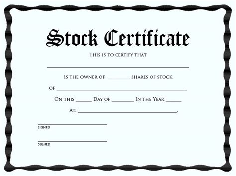 It's surprisingly easy to buy tesla stock, or any other that's publicly traded. 11+ Stock Certificate Templates | Free Printable Word ...