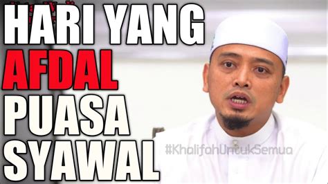 Selang seli translated to english. BOLEH KE SELANG SELI PUASA SYAWAL | Ustaz Wadi Annuar ...