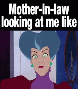 What to gift indian mother in law. Mother In Law GIF - Cinderella MotherInLawLookingAtMeLike ...