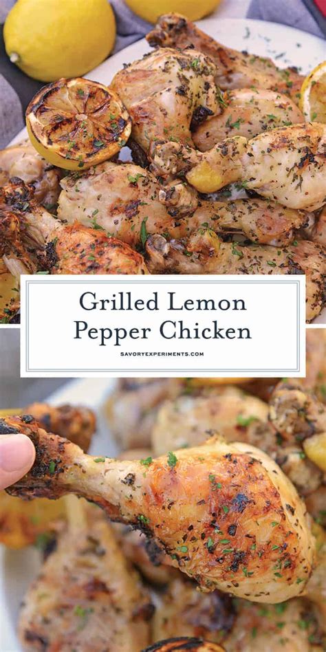 Find the best poultry grilling recipes—including grilled chicken, wings, beer can chicken, kabobs, burgers, turkey, cornish hens, and duck—from weber grills. Grilled Lemon Pepper Chicken - Delicious Chicken On The Grill