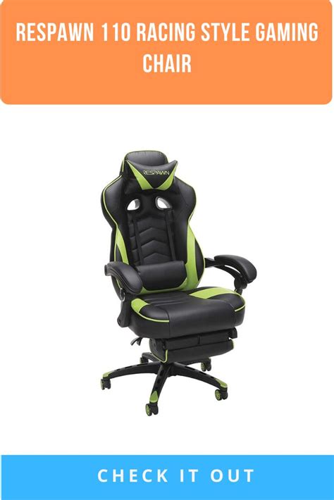 The experience of a chair often goes beyond comfort. RESPAWN 110 Racing Style Gaming Chair | Gaming chair ...