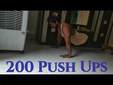 (and, yes, you should struggle on the last few reps.) just don't expect exponential gains. Push ups 200 Reps Challenge Myself. - YouTube