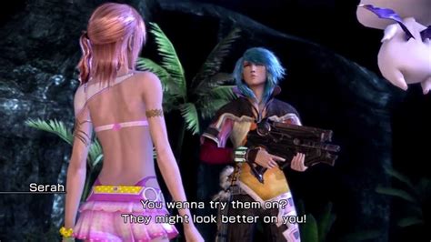 Released in 2011 in japan and 2012 in north america and pal regions. Final Fantasy XIII-2 Serah's DLC Costume ~ Beachwear - YouTube