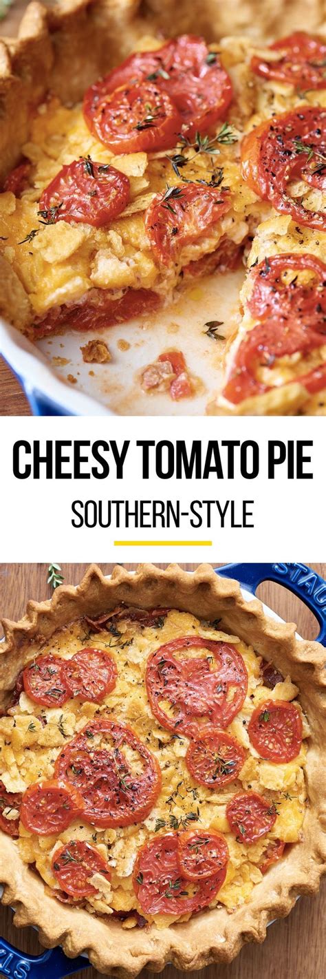 Gradually add buttermilk, pulsing until a dough forms. How To Make Southern Tomato Pie | Recipe | Tomato pie ...