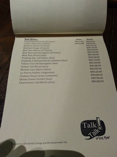 Lovely wine shop with nice selection of wines; It's About Food!!: Talk Talk Wine Bar and Lounge @ Pekaka