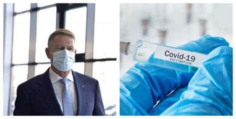 Președintele iohannis a fost vaccinat. Klaus Iohannis s-a vaccinat împotriva virusului SARS-CoV-2 ...