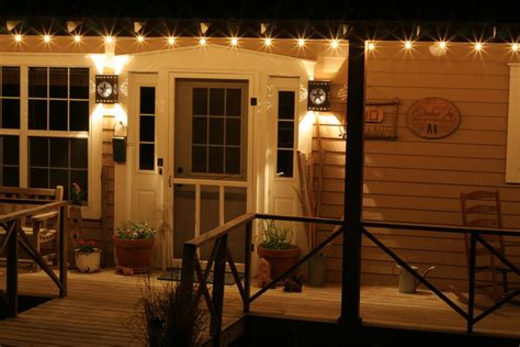 String lights are an easy, affordable way to turn your porch into an enchanting oasis. PHOTOS: Welcome To Instant Relaxation | Porch lighting ...