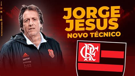 Técnico foi homenageado antes de deixar o brasil. JORGE JESUS É O NOVO TÉCNICO DO FLAMENGO; PRÉ JOGO ...