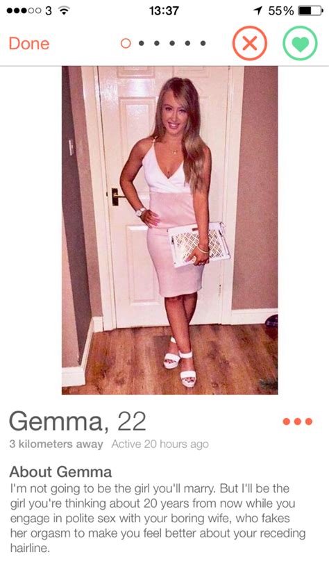 Funny tinder bios for girls. Pin by Leslie Benedict on Pee my pants | Funny tinder ...
