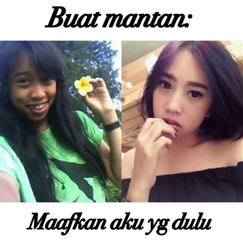 Meme lucu saat ingat mantan ini bikin cengar cengir (sumber:memecomic.id). 50 Gambar DP BBM Meme Mantan Maafkan Aku Yang Dulu ...