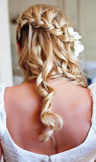 Once you have your wedding hairstyle nailed down, play with different hair accessories. Fantastic Wedding Hairstyles with Braids - Pretty Designs