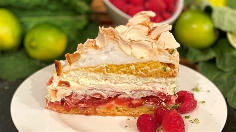 Sie können den kuchen für eine schönere optik auch zusätzlich mit einer frischen zitronenglasur überziehen. Wir in Bayern | Rezept: Rhabarber-Himbeer-Kuchen mit ...