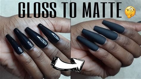 This set would make a great gift for any girl who loves to do her nails. HOW TO: MATTE NAILS WITHOUT MATTE TOP COAT | GEL NAILS ...