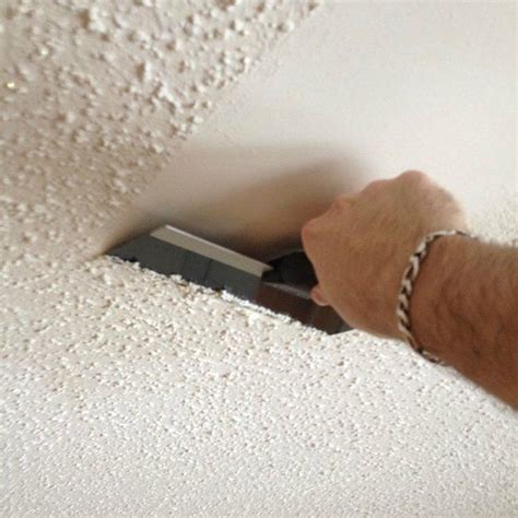 Looking for the most efficient way to remove dated, popcorn ceilings? Pin on CONDO PROJECTS