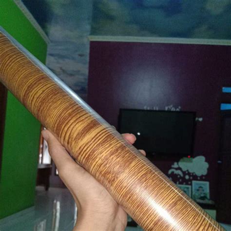 Baik mengapa harus mengetahui kode warna? 10M x 45Cm WALLPAPER DINDING MOTIF PAPAN KAYU MARON RUSTIC ...