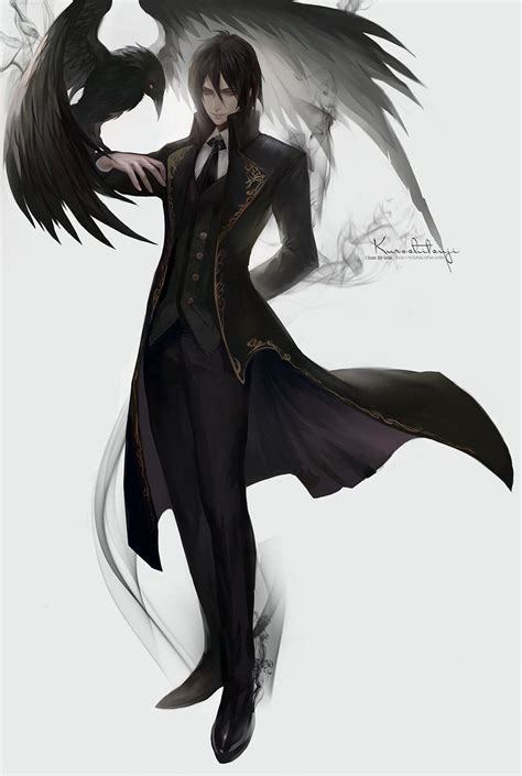 Handsome black sebastian will make you look stylish! sebastian-is-my-lord: " Artwork by Peng Ruo Now, let's ...