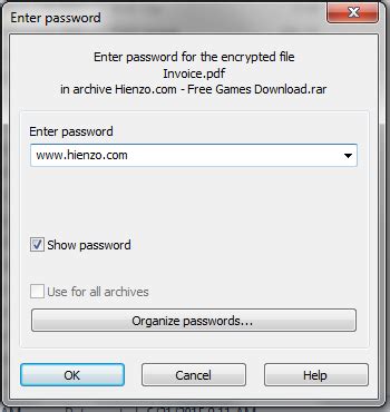 You can try to ask your friend for rar file password and then use it to extract encrypted rar file with password in compression software like winrar. Panduan dan Tips Bermain Game di PC | Hienzo.com