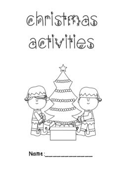 Fun for kids during the holiday season and a great teacher resource! Christmas Activity Booklet by cintsible | Teachers Pay ...