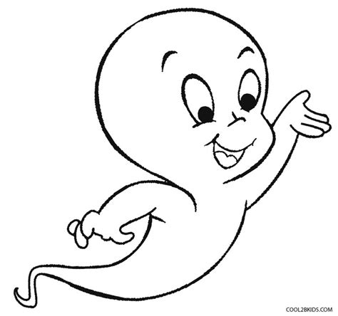 Free printable coloring pages to print for kids. Printable Ghost Coloring Pages For Kids | Cool2bKids