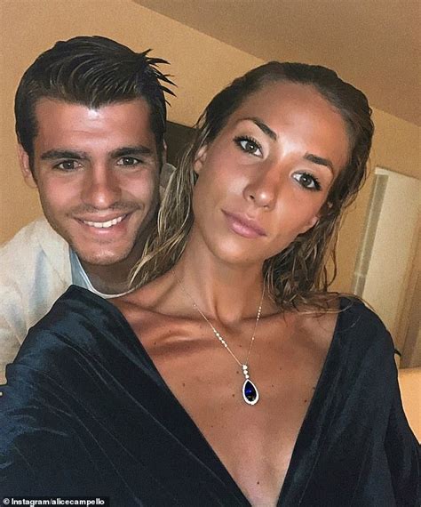 Born 23 october 1992) is a spanish professional footballer who plays as a striker for serie a club juventus. Alvaro Morata and wife Alice Campello enjoy holiday in ...