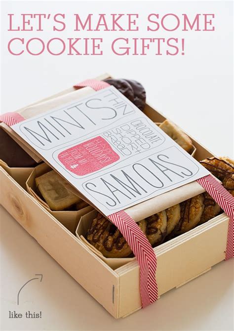 Many of you would share the same liking like mine as snacks are always loved by masses. Let's Make Some Cookie Gifts! | Cookie gifts, Christmas ...