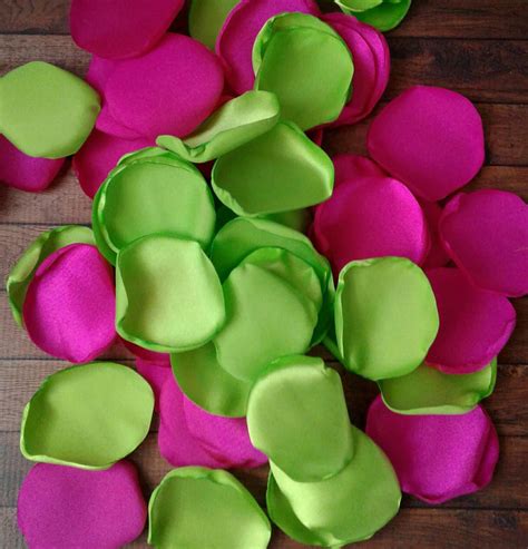 Quick look at green color combinations in the form of chart. Lime green wedding Lime green rose petals hot pink wedding ...