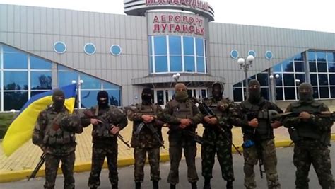 An industrial city in eastern ukraine, in the donets basin; Luhansk airport battles and cyborgs you need to know about