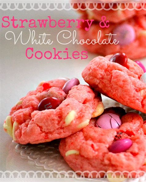 Tender peanut butter cookies, made from scratch in a recipe that comes together quickly, are the base that sets the standard. Strawberry Cake Cookies With Hershey Kisses : White ...