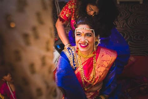 View latest posts and stories by @whatknotin whatknot wedding photography in instagram. The Maharashtrian Brides - WhatKnot Wedding Photography | Bridal photography portraits, Bridal ...
