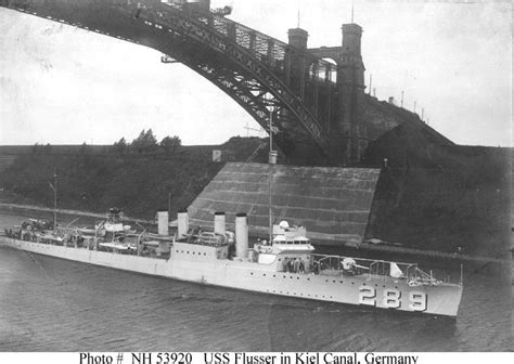 1914 the graphic ww1 newspaper kiel canal map lord roberts warsaw retreat (7432). USN Ships--USS Flusser (DD-289)