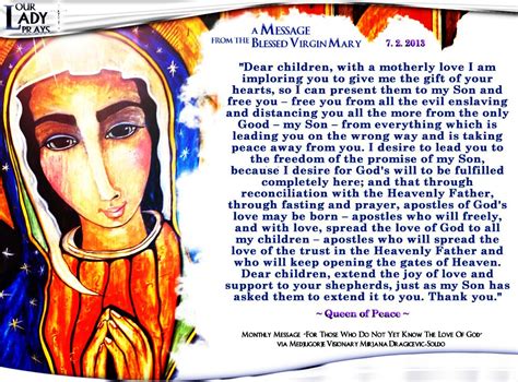 May care and love of those around you provide comfort and peace to get you through the days ahead. 7.2.2013 | Blessed mother, Knowing god, Gods love