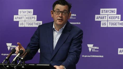 Andrews has been admitted to hospital claiming he fell down the stairs. Dan Andrews singled out for praise by world media | OverSixty