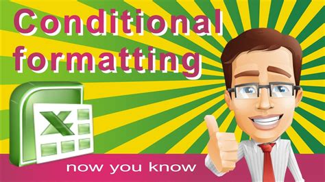 Maybe you would like to learn more about one of these? CONDITIONAL FORMATTING in Excel Visualize Patterns and ...