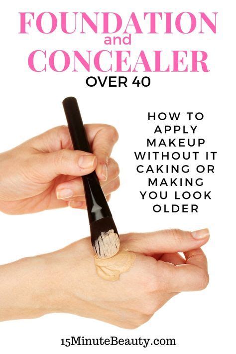 How to apply disguise dark circles. Concealer and Foundation Over 40: How to Avoid Caking - 15 ...