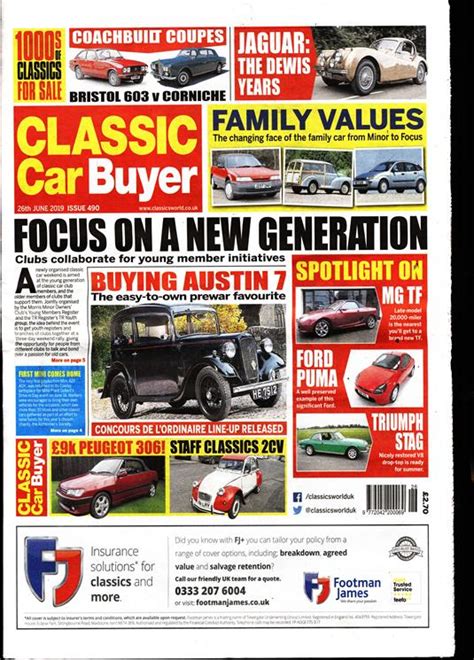 Classic Car Buyer Magazine Subscription | Buy at Newsstand ...
