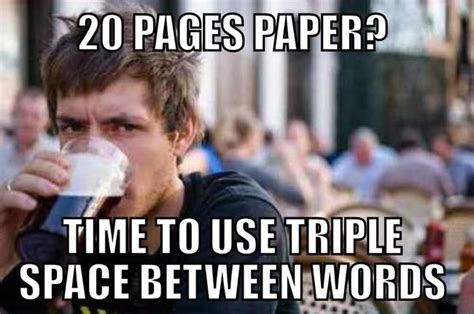 A good instagram caption can help you to express a lot with few words. Long School Paper? No problem! | Finals memes, College ...