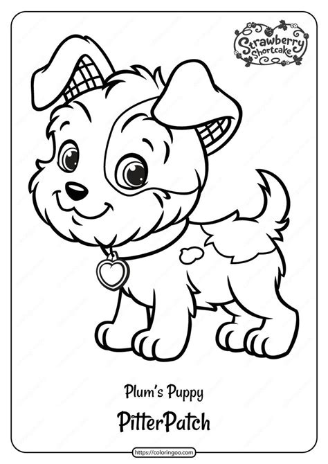 Parents, teachers, churches and recognized nonprofit organizations may print or copy multiple puppy coloring pages for use at home or in the classroom. Free Printable Plum's Puppy Pitterpatch Coloring Page ...