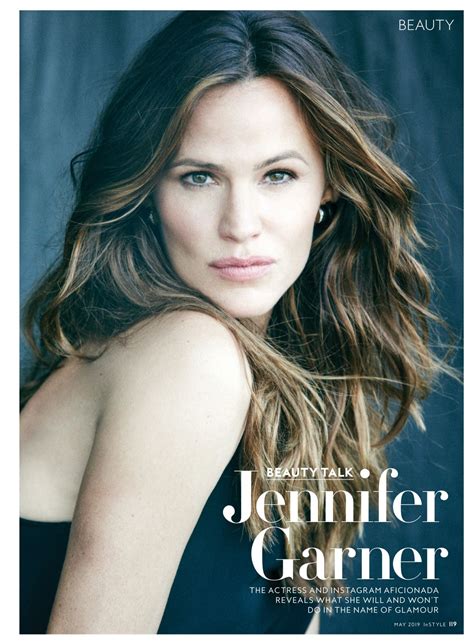 Due to an enmity with members of a mystical malayan snake cult. JENNIFER GARNER in Instyle Magazine, May 2019 - HawtCelebs