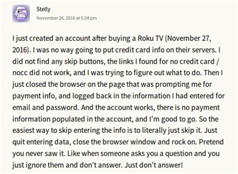 Just like any other id card one uses on a day to day basis. Create A Roku Account Without A Credit Card | Stream Gadgets