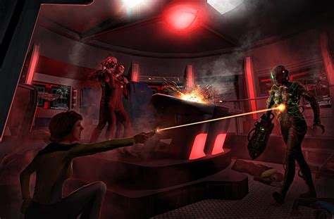 Perhaps the single most extreme example in all of star trek. "Assimilation" (2017) by Joseph Diaz. | Star trek, Star trek online, Trek