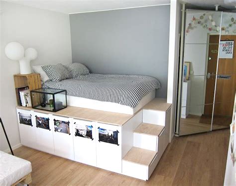 Twin bed frame with storage diy. 8 DIY Storage Beds to Add Extra Space and Organization to ...