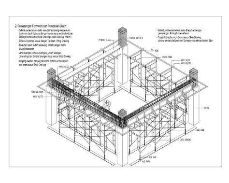 Besi (ukuran dan jumlahnya) pemotongan untuk beton struktur (footplat, sloof, kolom, balok dan plat lantai) yang mempunyai volume cukup besar dan dapat. Dunia Konstruksi: METODE PEKERJAAN BEAM & SLAB