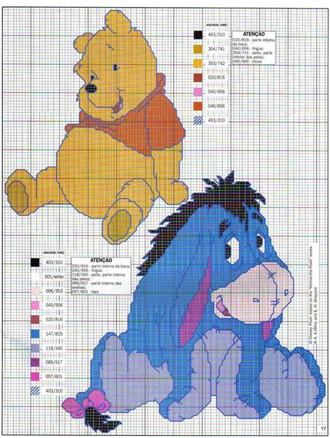 See more ideas about cross stitch patterns, cross stitch, stitch patterns. ENCANTOS EM PONTO CRUZ: Ursinho Pooh