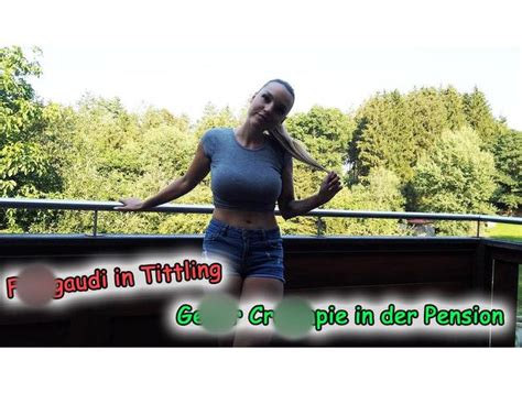 Info favorite share fullscreen detach comments (0). Fickgaudi in Tittling - Geiler Creampie in der Pension von ...