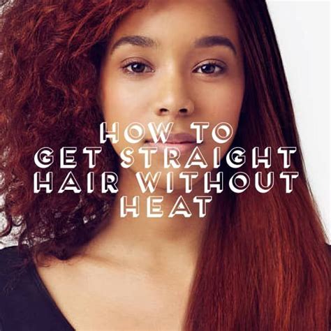 I found using a heat protectant slowed down the irons ability to straighten my hair, and that was when i was relaxed (i never had bone straight hair). This REALLY Works: How To Straighten Your Hair Without ...