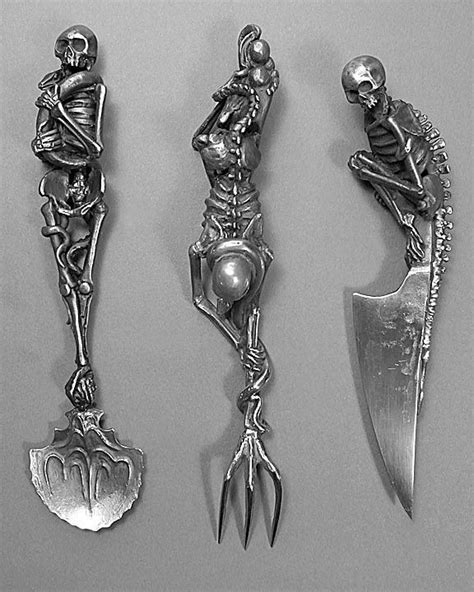 Check spelling or type a new query. Skeleton Cutlery (3) | Goth decor, Skull, Skull art