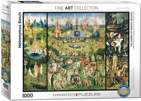 Wer kennt nicht den garten der lüste des hieronymus bosch! Der Garten der Lüste Puzzle Hieronymus Bosch, 1000 Teile ...