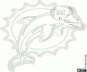 Click the miami dolphins logo coloring pages to view printable version or color it online (compatible with ipad and android tablets). Miami Dolphins emblem coloring page | ♦Escuela♦ ...