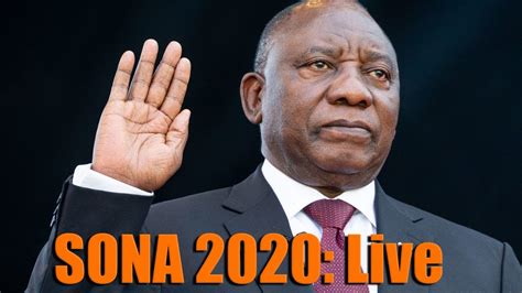 President of the african national congress. SONA 2020 by Cyril Ramaphosa | Live with Willem Petzer ...