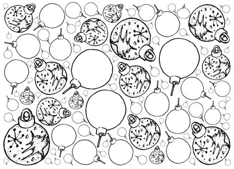 Check spelling or type a new query. Hand Drawn Of Lovely Christmas Ornaments Background ...